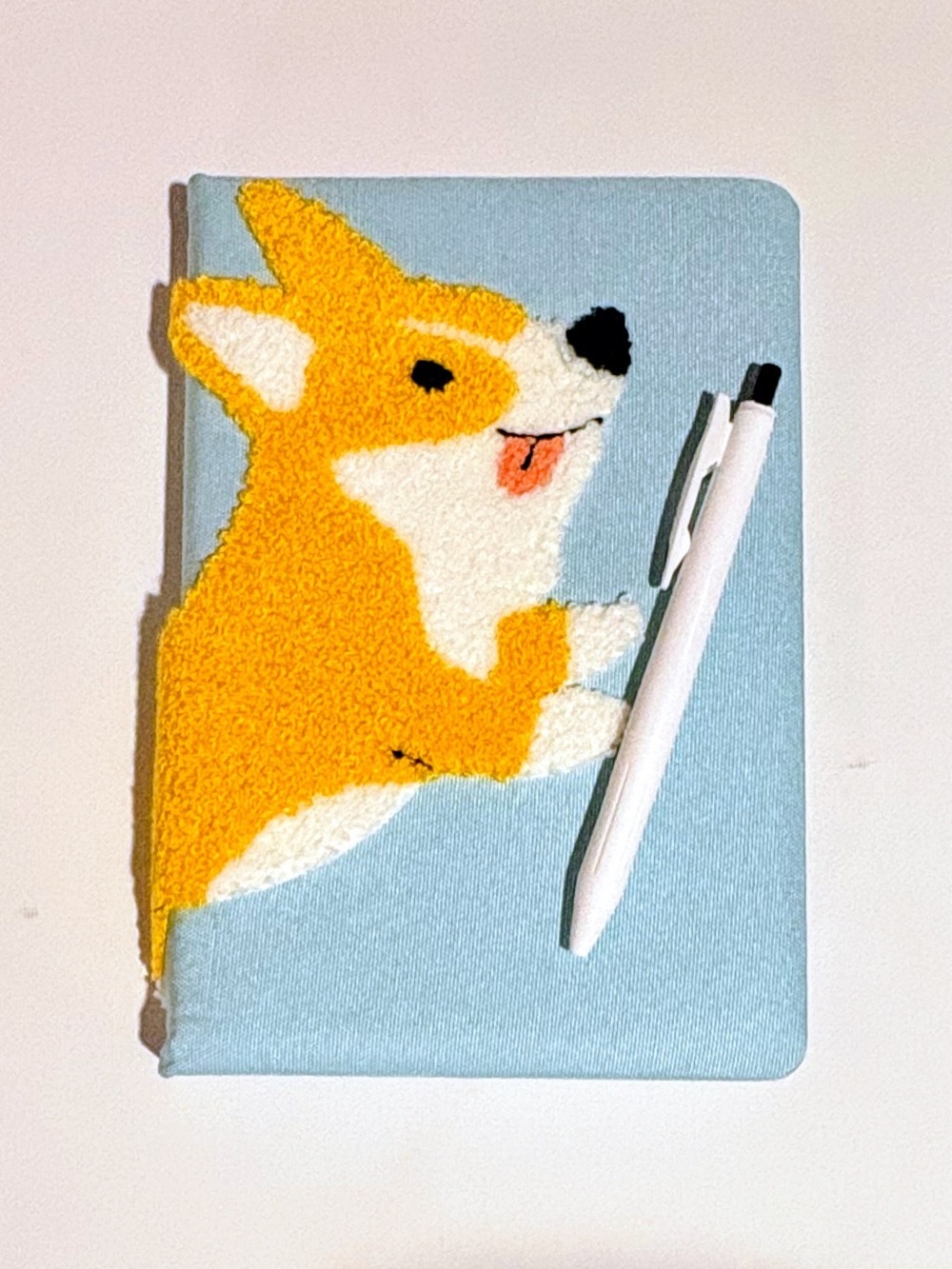 Dog Journal & Pen Set – Blue/Yellow